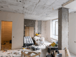 Apartamento antigo sendo reformado em Londrina