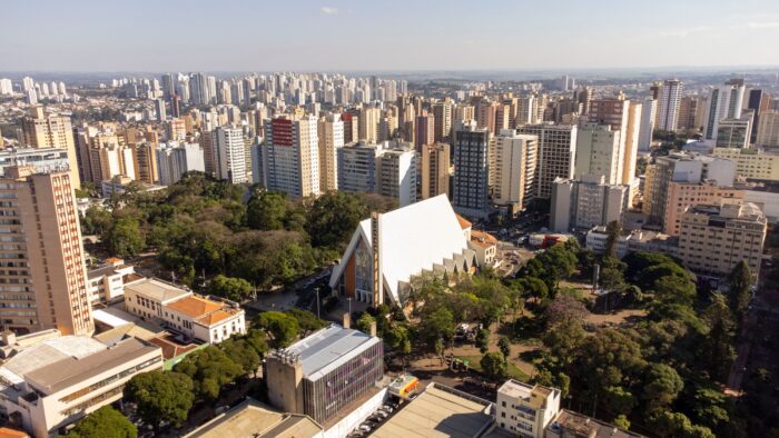 Imagem real do Centro de Londrina